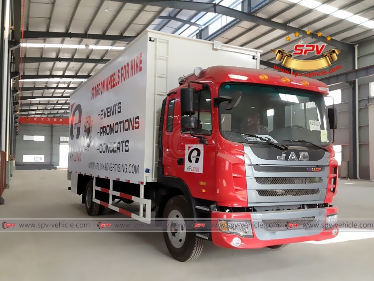 Mobile Stage Truck JAC - RF Mobile Stage Truck JAC - RF